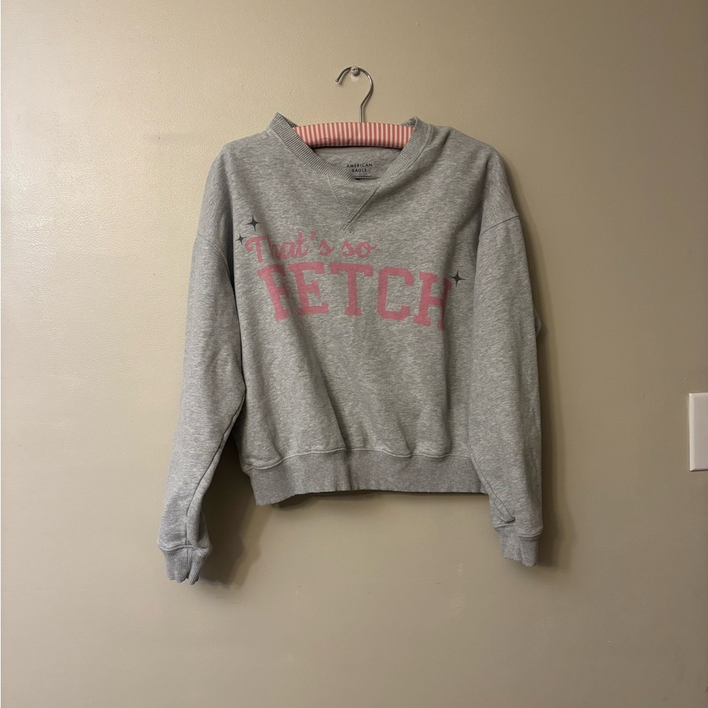 American Eagle Outfitters- Mean girls collaboration Gray Sweatshirt